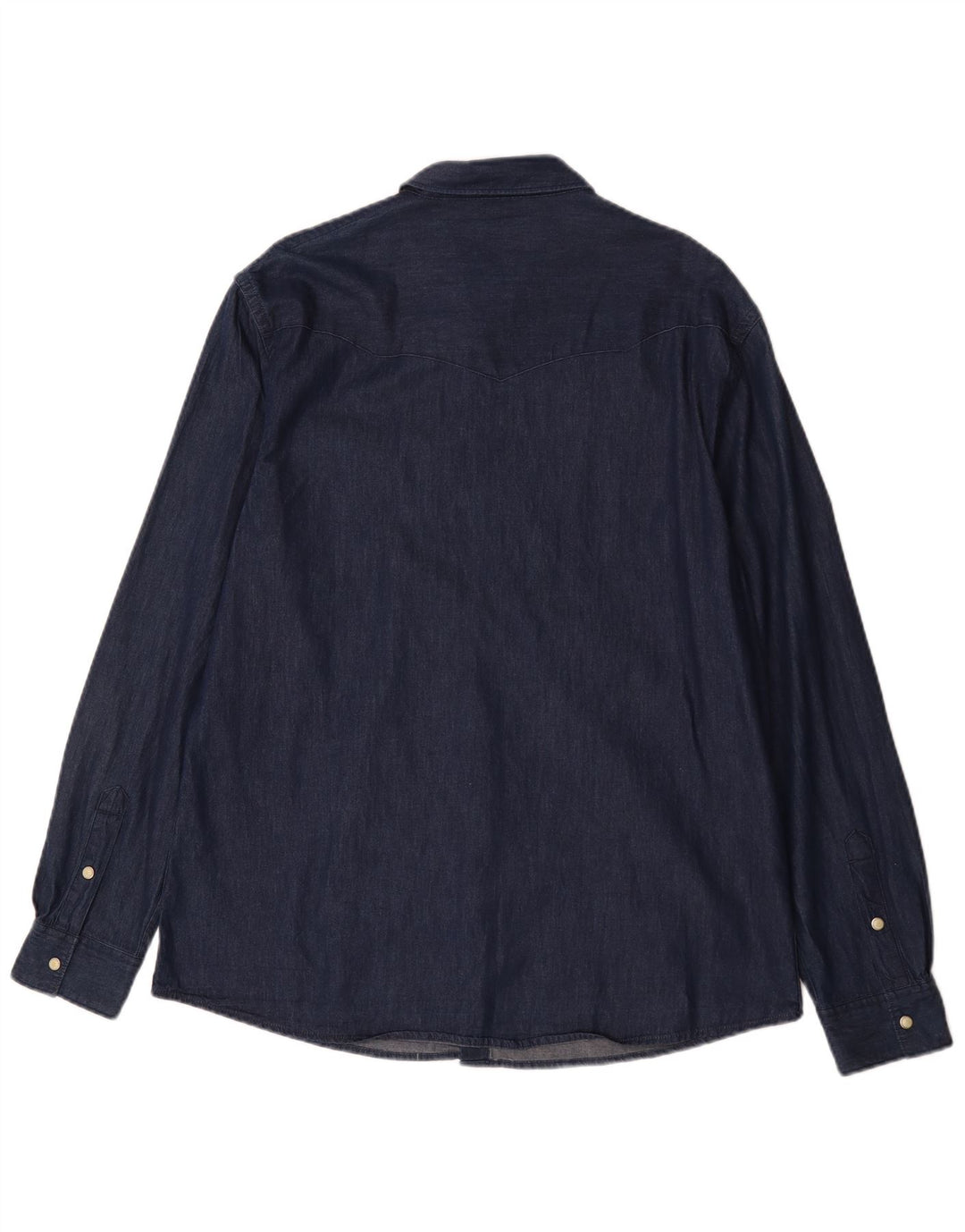 Cămașă din blugi pentru bărbați Wrangler, cu formă regulată, XL, bumbac bleumarin