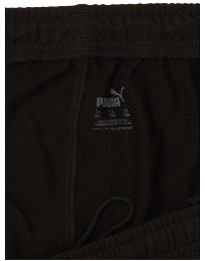 Pantaloni de trening PUMA pentru bărbați 2XL, negru, bloc de culoare