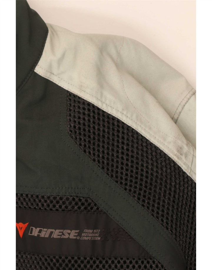 Jachetă Dainese Graphic Racer pentru femei EU 52 Gri mediu din nailon color bloc