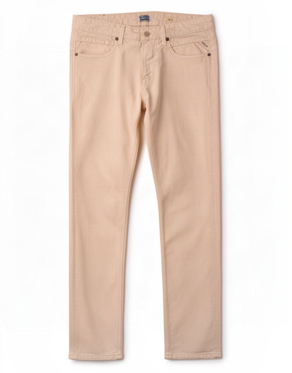 Replay Jeto Straight Jeans pentru bărbați W32 L31 Bumbac alb