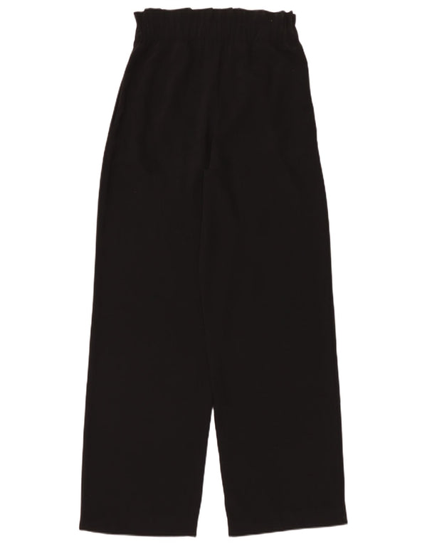 Pantaloni chino pentru femei cu talie înaltă Zara XS L24 L32 Poliester negru