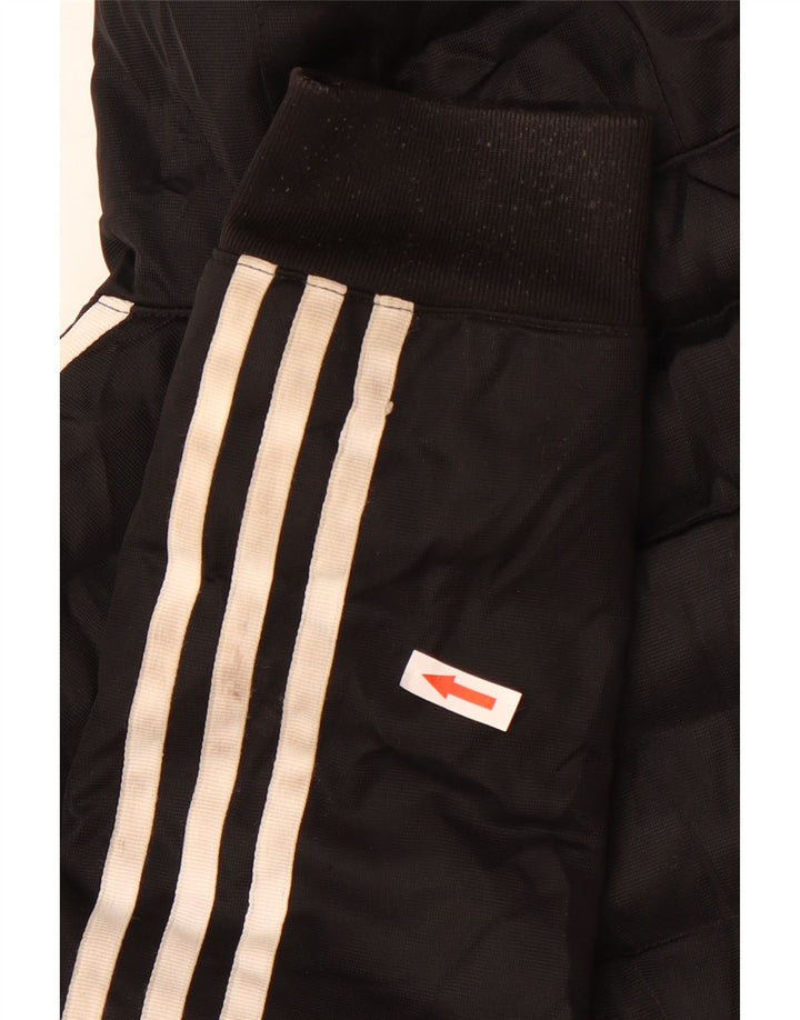 Jachetă căptușită cu glugă Adidas pentru femei UK 6 XS poliester negru