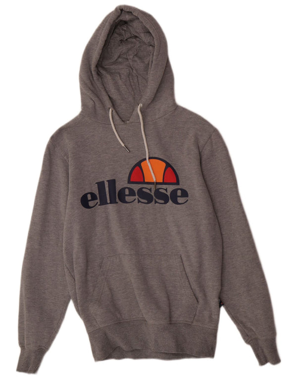Pulover pentru bărbați Ellesse Graphic Regular Fit, bumbac mic, gri