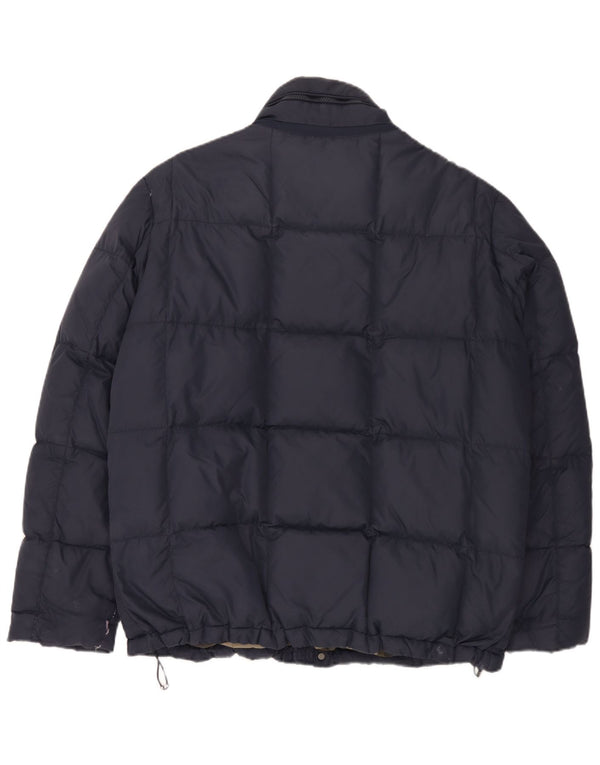 Jachetă căptușită cu glugă Geox pentru bărbați UK 48 4XL Bleumarin
