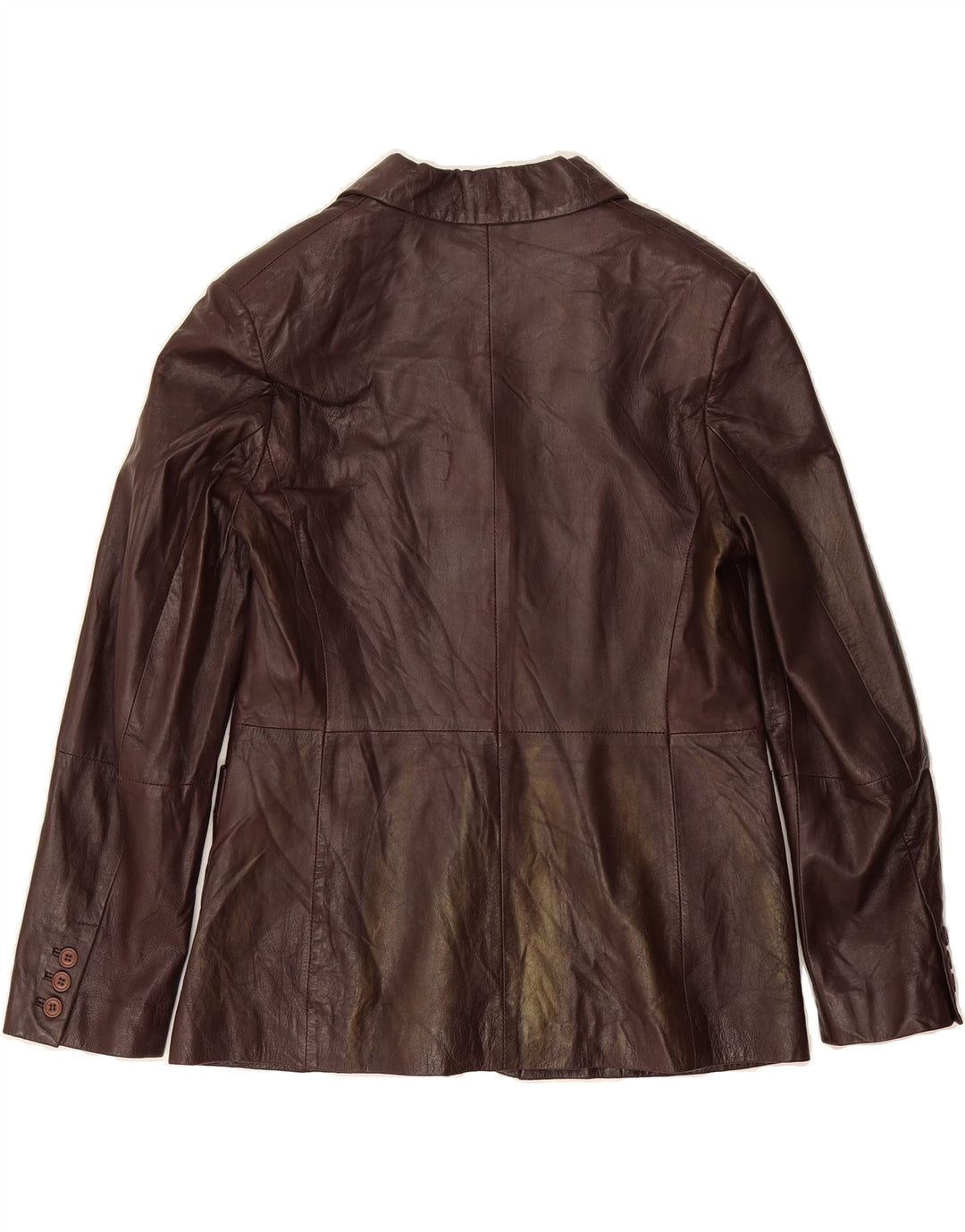 CONBIPEL Womens Leather Jacket IT 46 Large Brown Leather Vintage Conbipel and Second-Hand Conbipel from Messina Hembry 