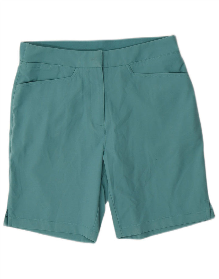 Pantaloni scurti casual PUMA pentru femei mici W27 bumbac albastru