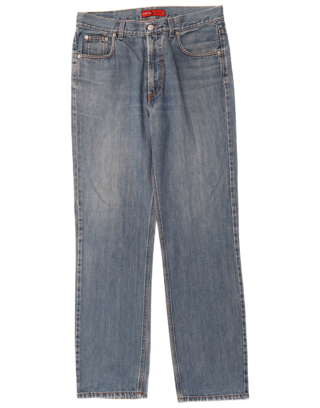 Blugi drepti pentru bărbați Wampum W32 L34 Albastru