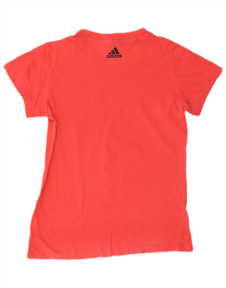 Tricou grafic ADIDAS pentru femei Top UK 12 Medium Red