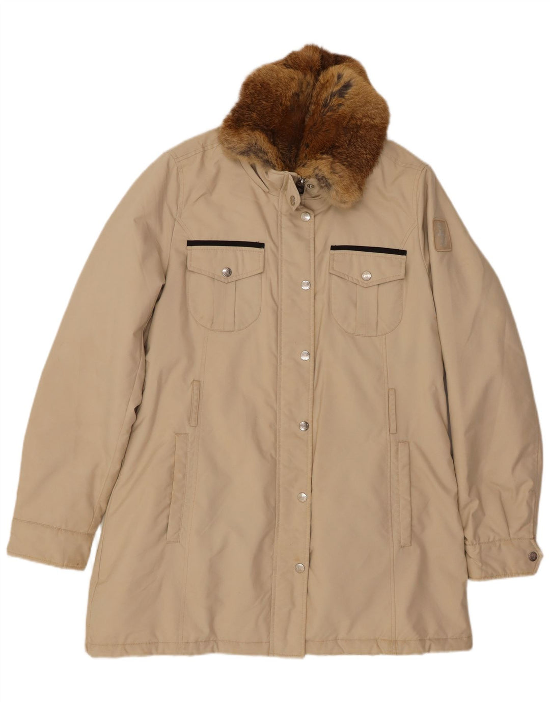 REFRIGUE Jachetă de vânt pentru femei UK 18 XL poliester bej