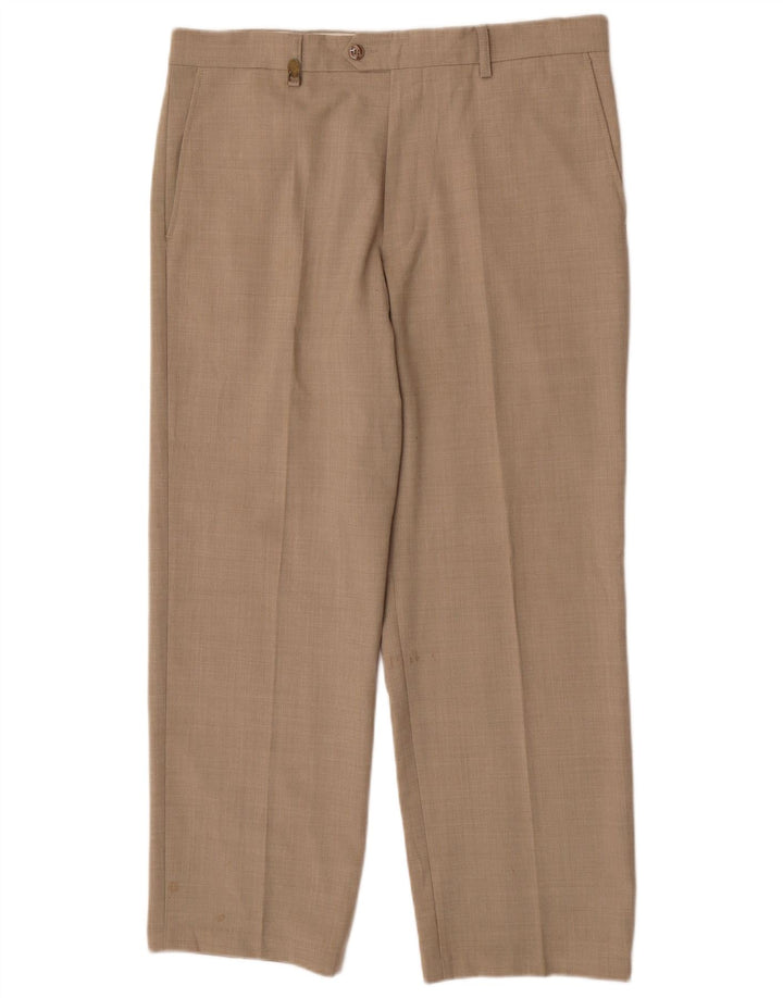 Farah Pantaloni drepți pentru bărbați L36 L29 poliester bej