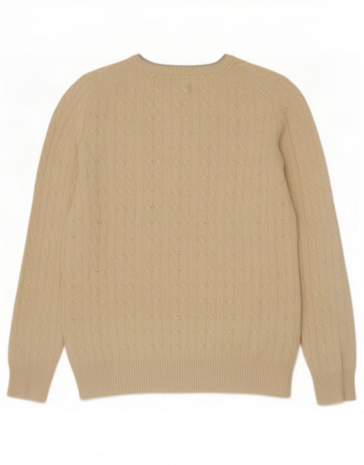 Pulover Jack Wills pentru femei cu gât de barcă UK 12 Medium Off White