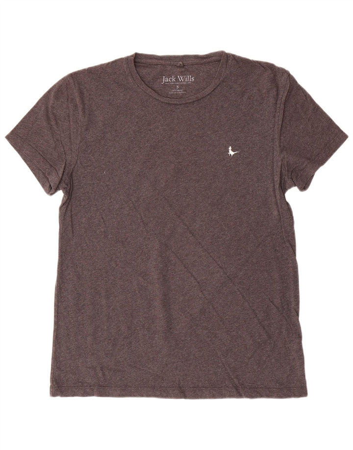 Tricou Jack Wills pentru bărbați Top mic din bumbac gri