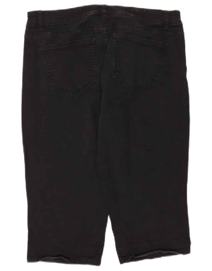 Bermude pentru femei CHAPS US 12 Large W34 Bumbac negru