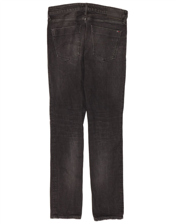 Blugi slim pentru bărbați Tommy Hilfiger W33 L34 bumbac gri