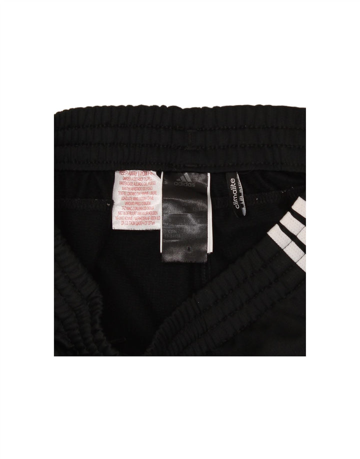 ADIDAS Boys Climalite Sport Shorts 13-14 Years  Black Polyester