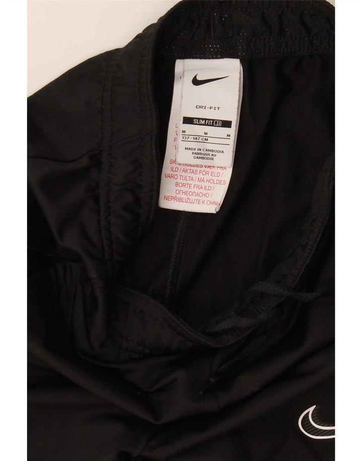 Pantaloni de trening Nike Dri Fit Slim pentru băieți 10-11 ani, mediu negru