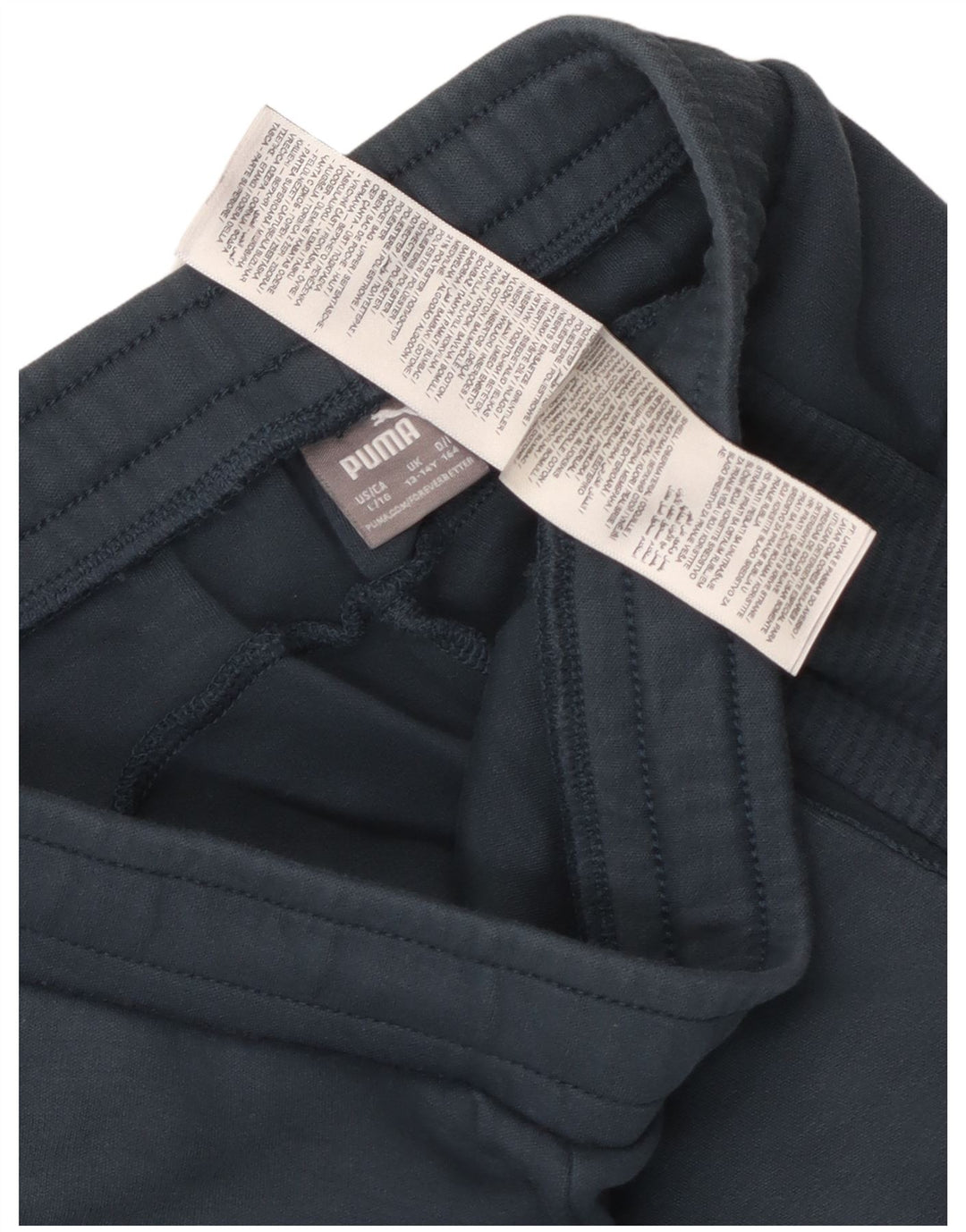 Pantaloni de trening Puma Băieți 13-14 Ani Bumbac Albastru