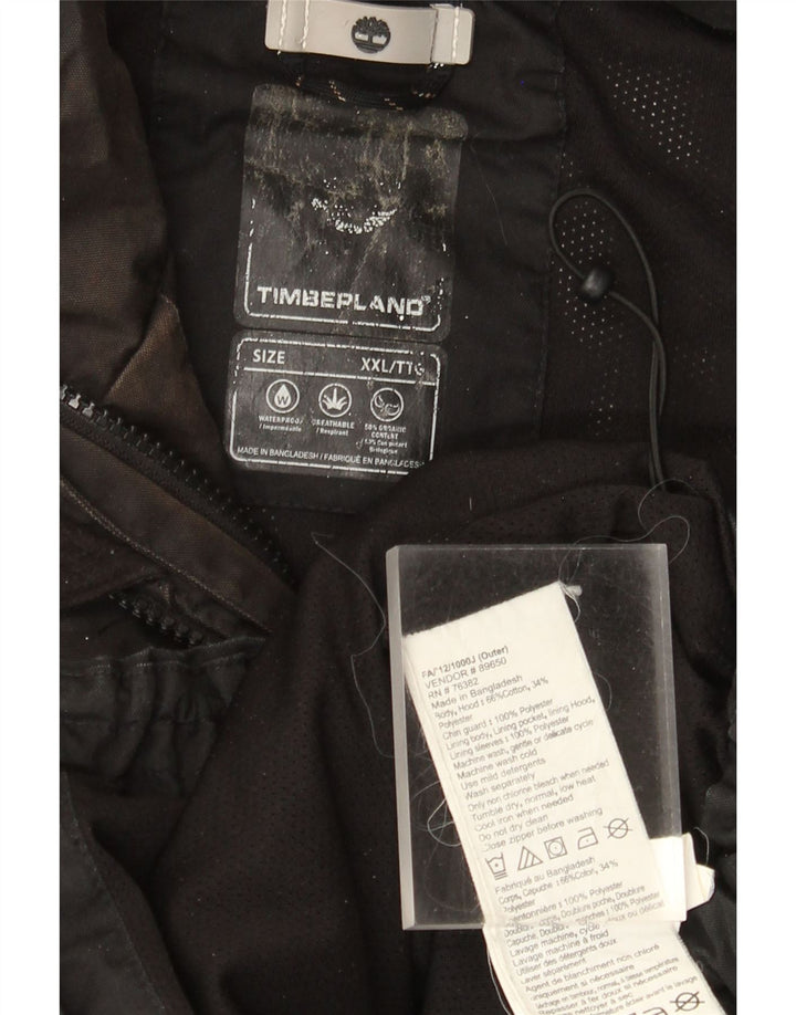 Jachetă Windbreaker pentru bărbați Timberland UK 44 2XL bumbac negru