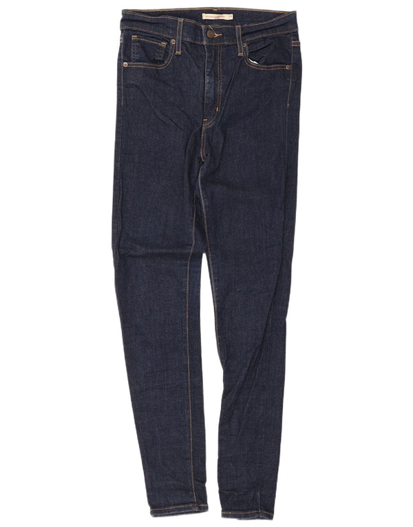 Blugi super skinny Levi's Mile High pentru femei W29 L30 bumbac bleumarin