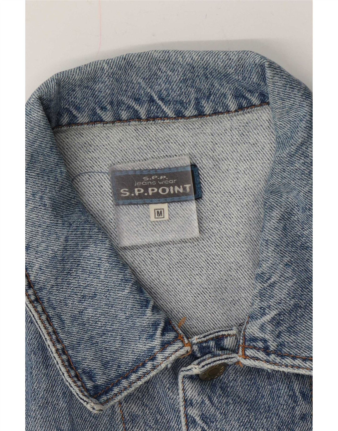 Jachetă de blugi vintage pentru bărbați UK 38 Medium Blue