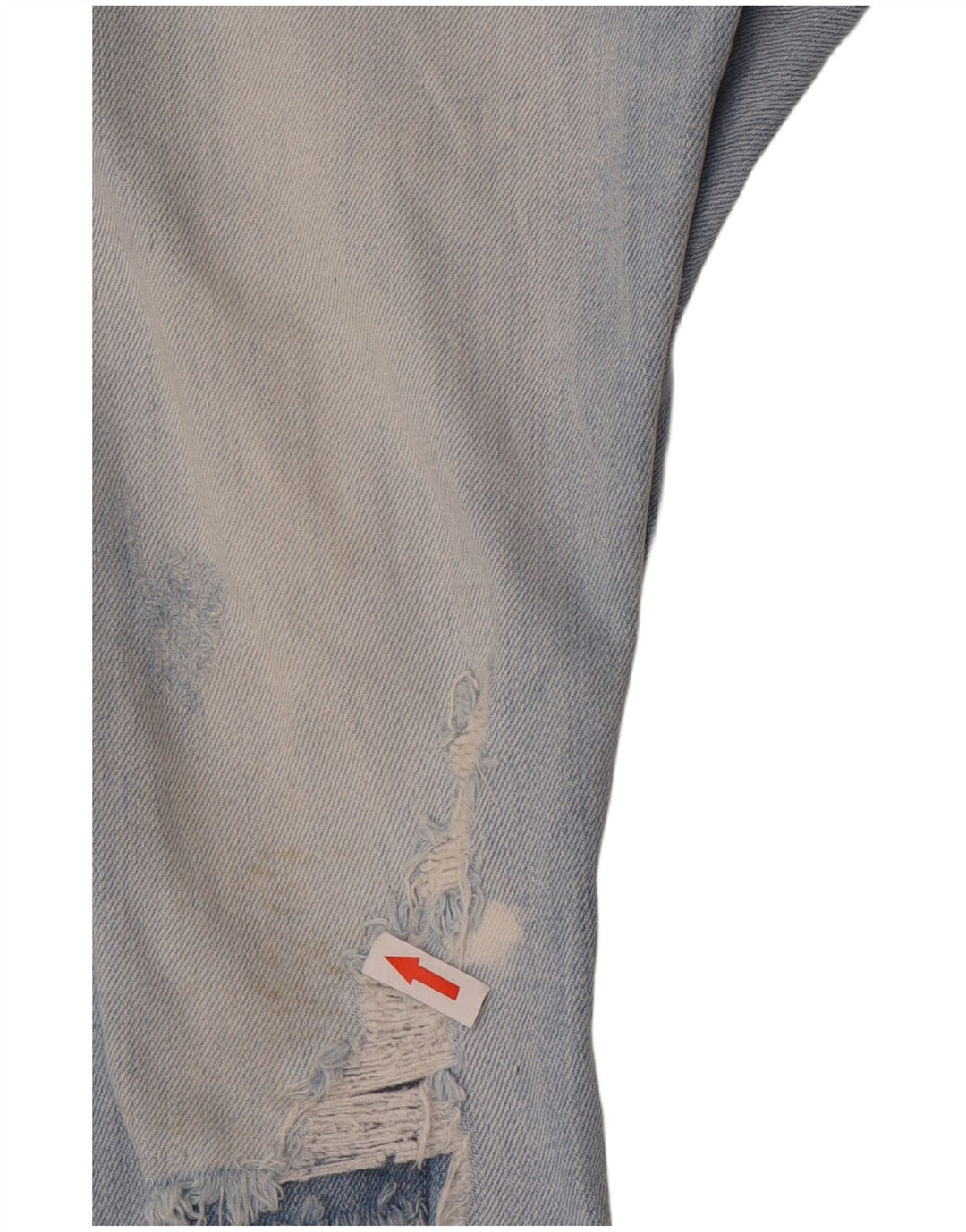 Blugi pentru bărbați slim învechiți Zara EU 42 Large W32 L26 Albastru