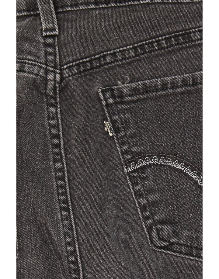 LEVI'S Womens 505 Straight Jeans W32 L29 Grey Vintage Levi's and Second-Hand Levi's from Messina Hembry 