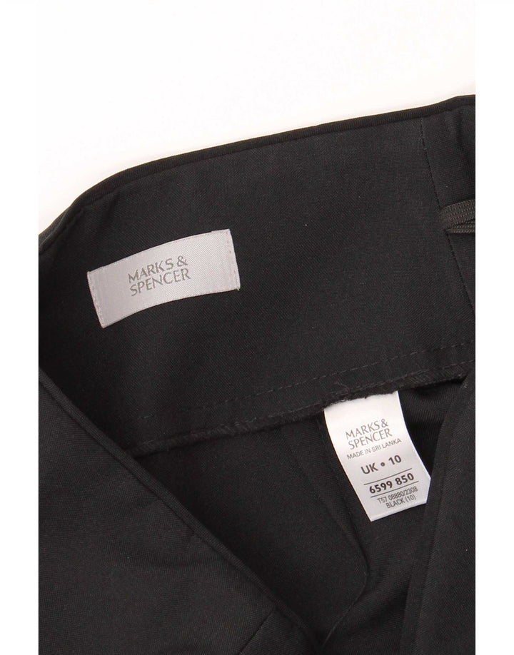 Fusta creion pentru femei Marks & Spencer UK 10 Small W26 Poliester negru