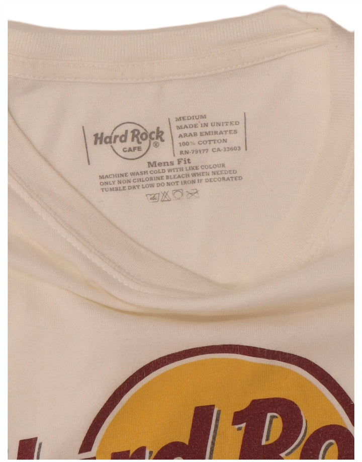 HARD ROCK CAFE Tricou grafic London pentru bărbați Top, mediu, alb, bumbac
