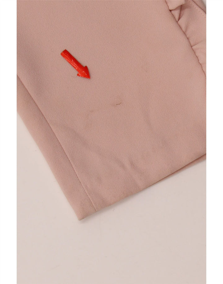 Pantaloni chino slim pentru femei Zara Mici L27 L26 Poliester roz