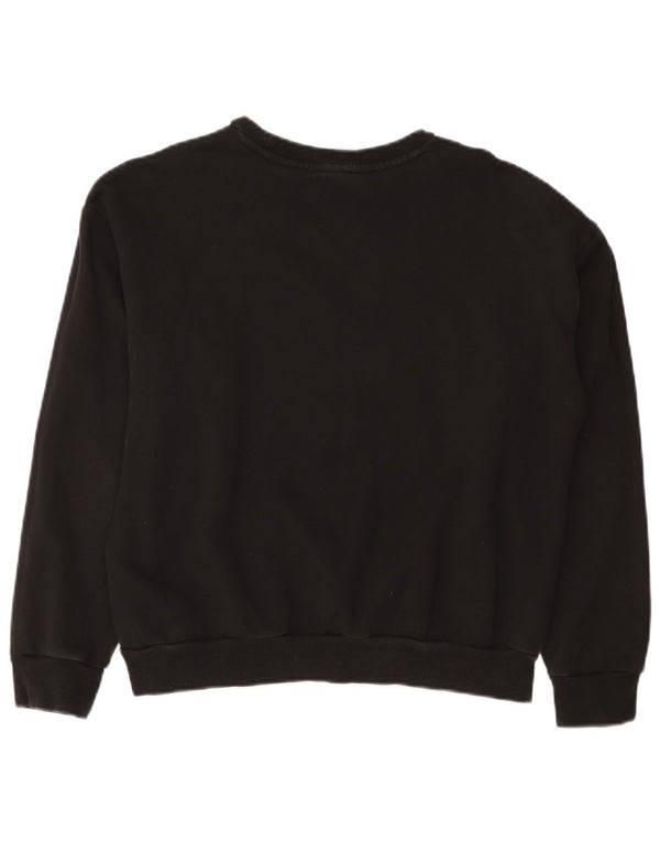 Pulover cu grafic pentru femei Puma, UK 14, bumbac mediu negru