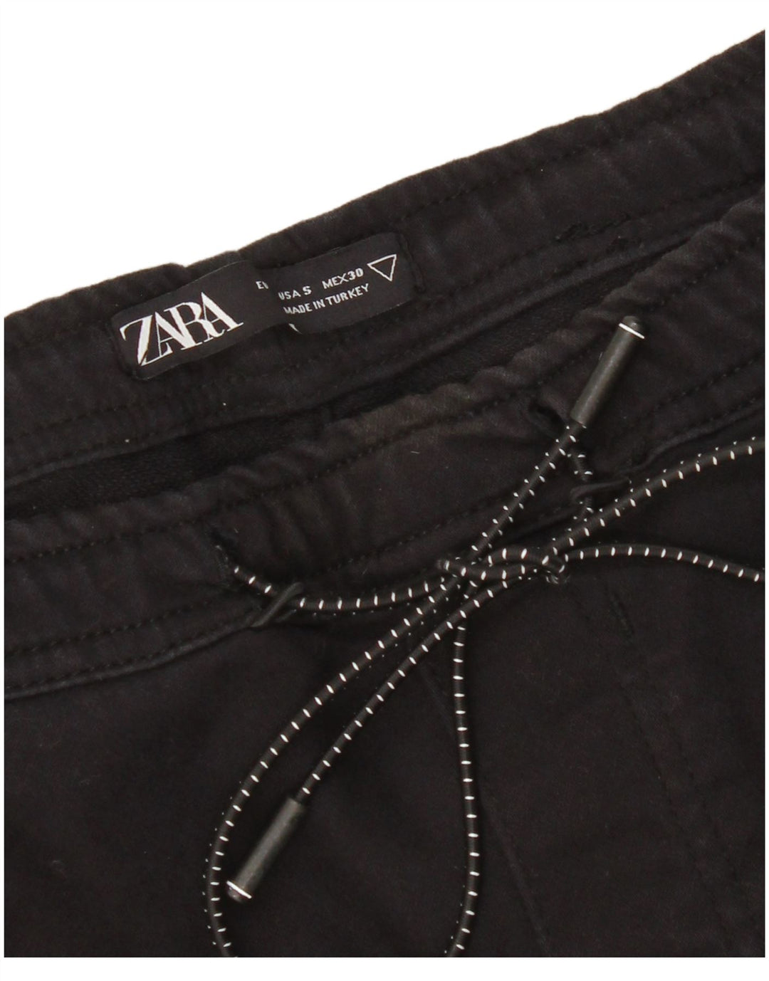 Pantaloni de trening cargo pentru femei Zara UK 8 Small Black