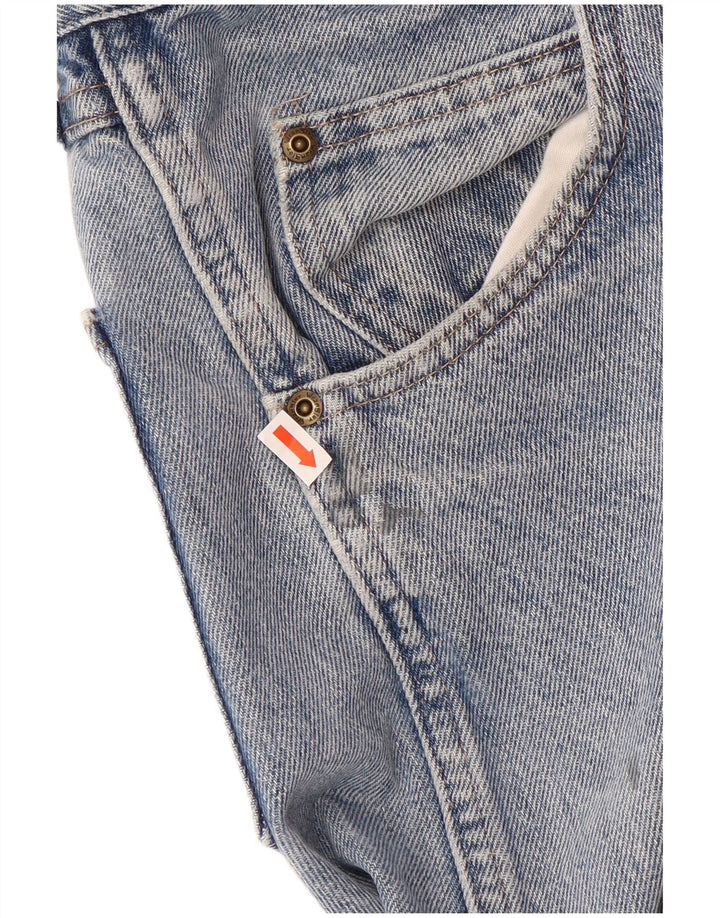 WRANGLER Mens Straight Jeans W34 L32 Blue Cotton Classic