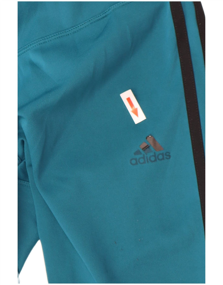 Leggings Climalite Adidas pentru femei UK 8/10 Poliester albastru mic