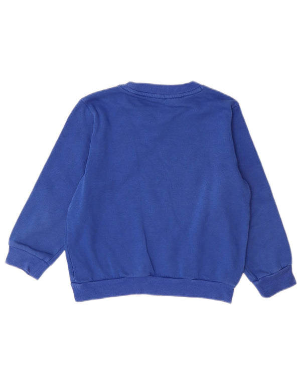 Adidas Băieți Hanorac Jumper 6-7 Ani Albastru Bumbac