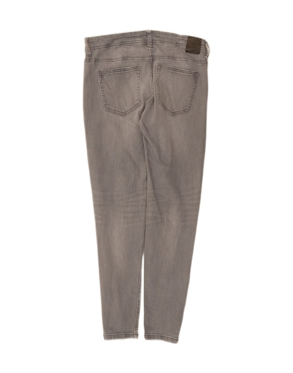 Zara femei Z1975 blugi skinny EU 38 mic W28 L27 bumbac gri