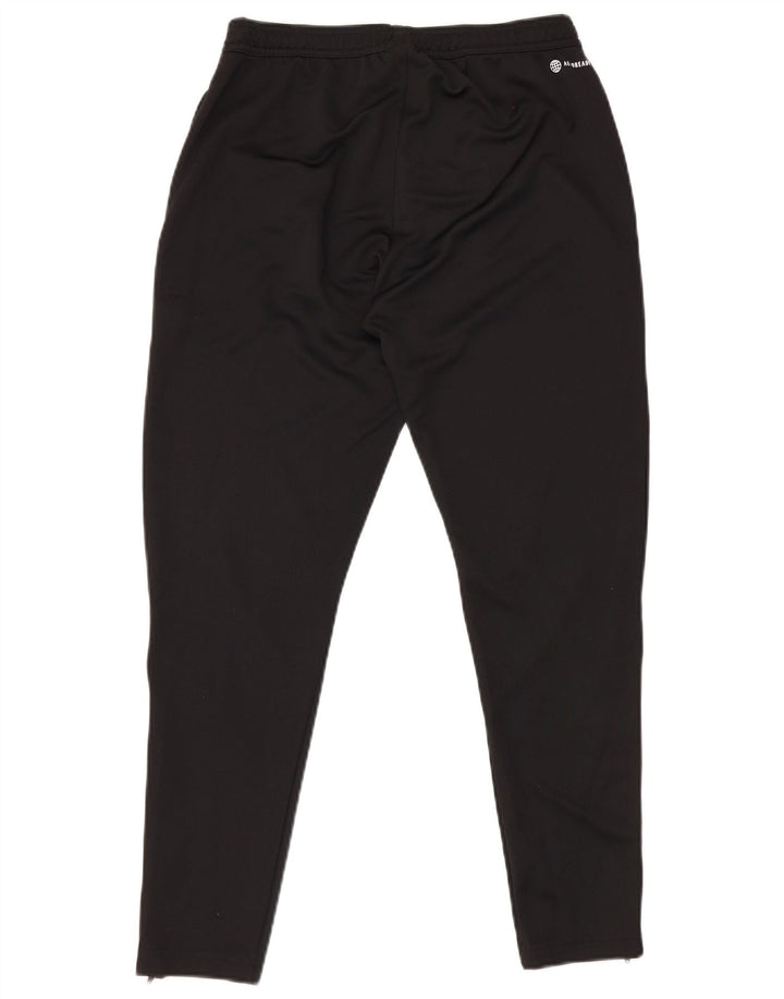 Pantaloni de trening Adidas Aeroready pentru bărbați, poliester mediu negru