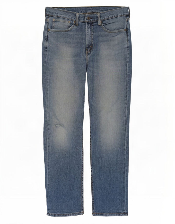 Blugi drepti pentru bărbați Levi's W34 L32 Bumbac albastru