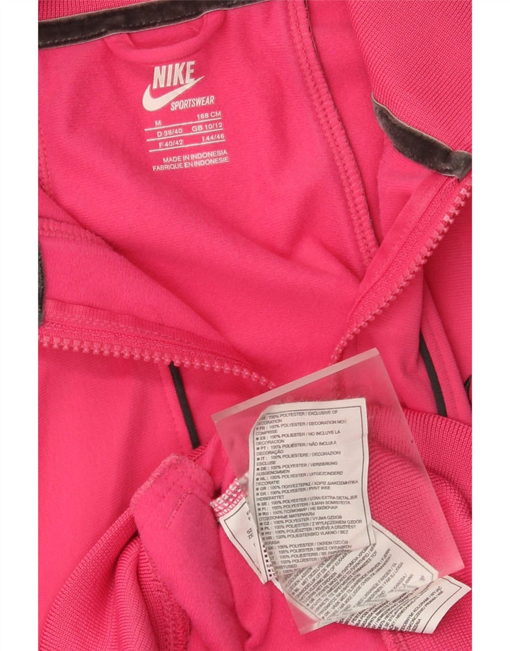 Jachetă de trening Nike pentru femei UK 10/12 Poliester roz mediu