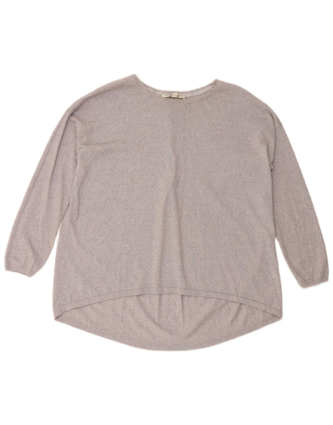 MONSOON Pulover pentru damă, cu gât de barcă, lângă, UK 14, lână violet mediu