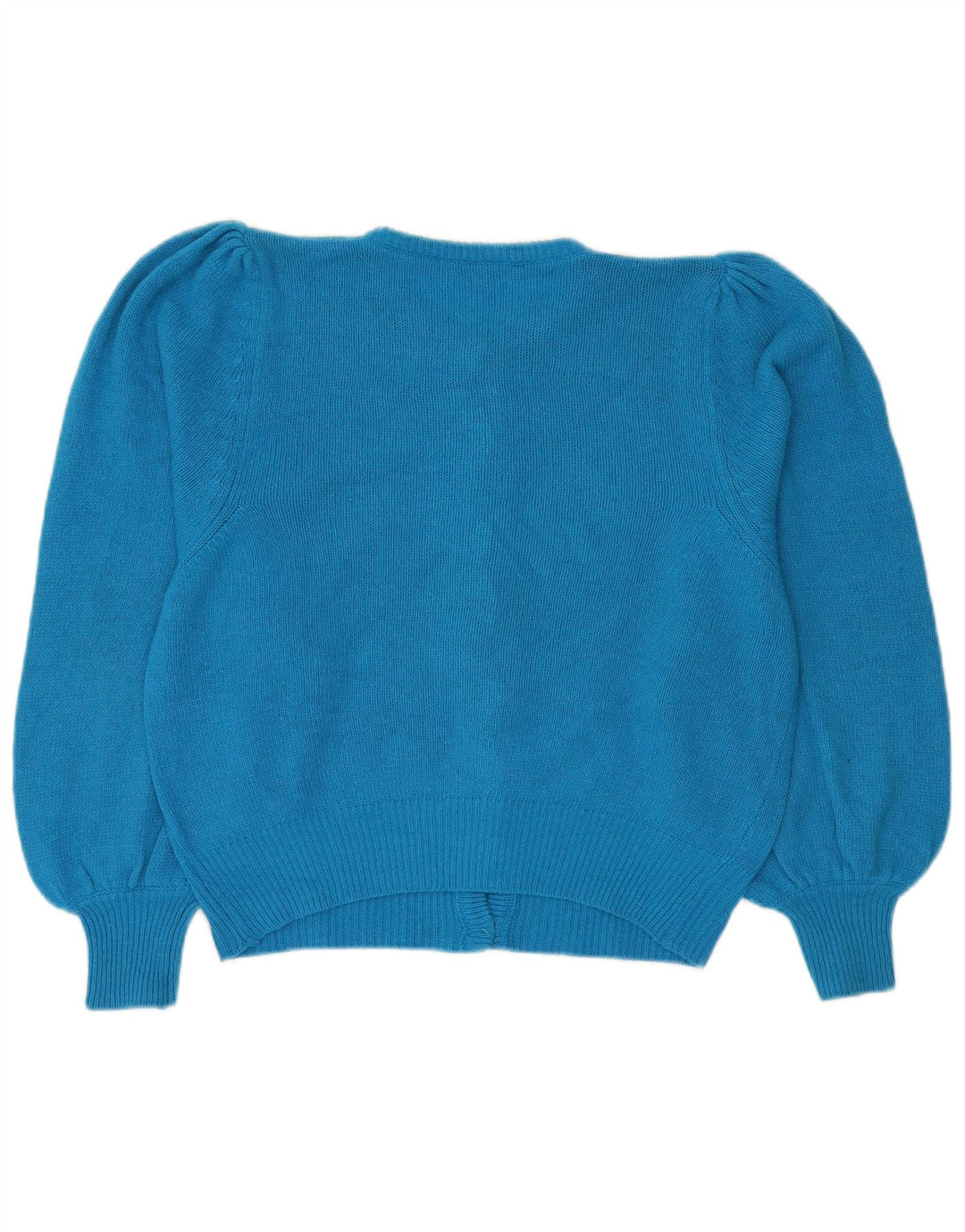 Pulover cardigan supradimensionat pentru femei Batuffolo UK 10 Small Blue Angora