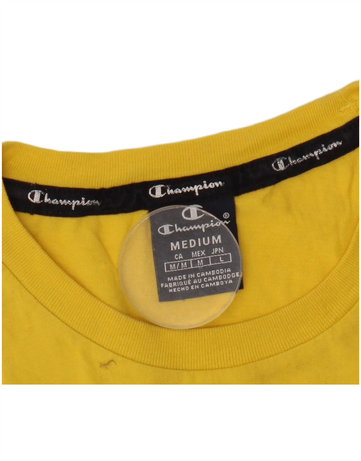 Tricou grafic pentru bărbați Champion Top Mediu Negru Colorblock