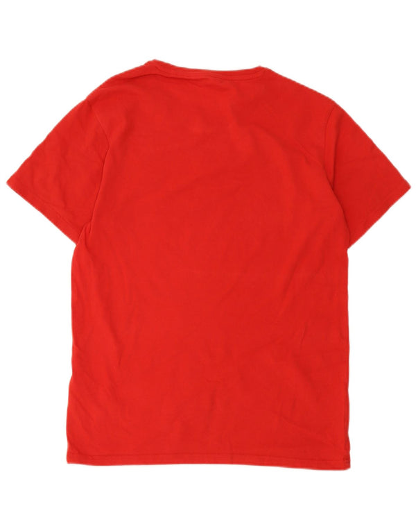 Tricou personalizat Polo Ralph Lauren pentru bărbați Top din bumbac roșu mediu