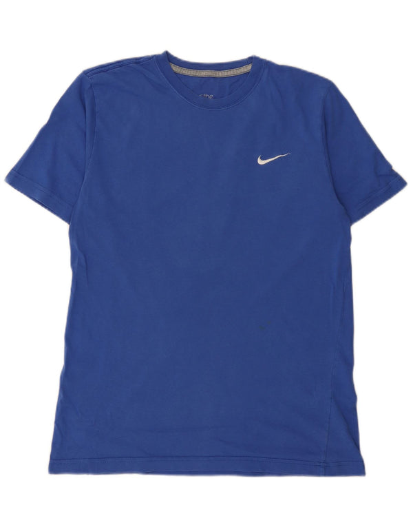 Tricou pentru bărbați Nike Regular Fit Top din bumbac albastru mediu