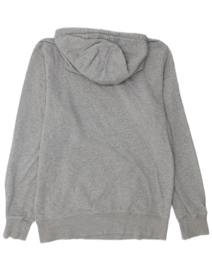 Pulover pentru bărbați Converse Graphic Hoodie, bumbac cu pete, gri mediu
