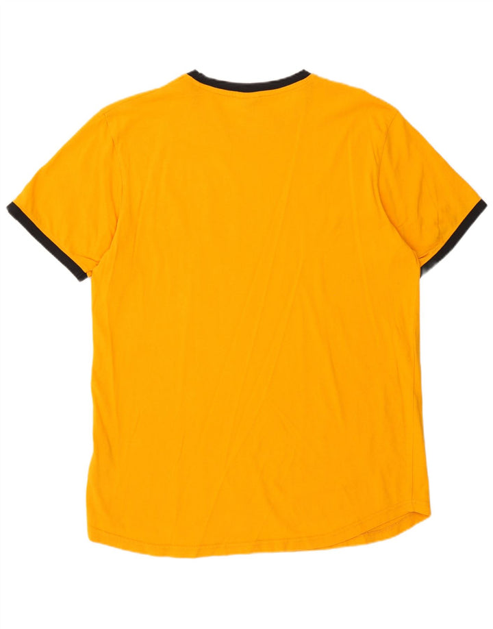 Tricou grafic pentru bărbați Ellesse Top mare din bumbac portocaliu