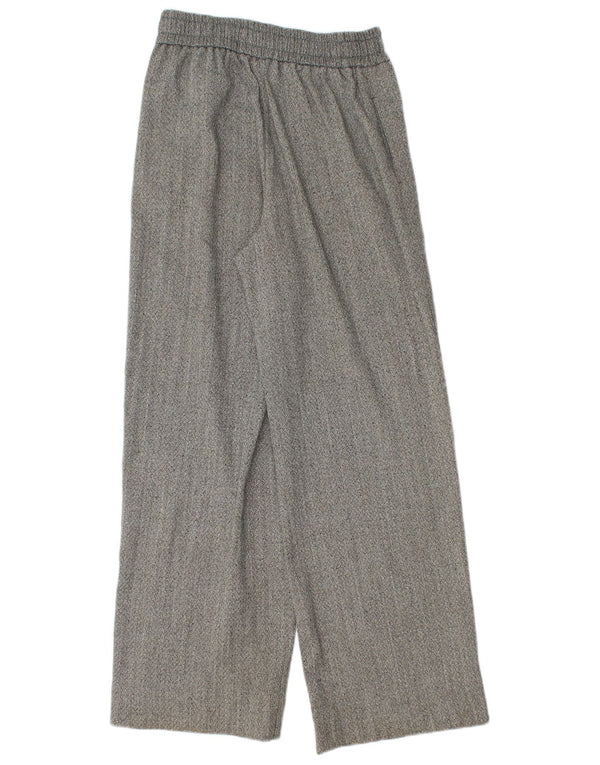 Pantaloni casual pentru femei Zara XS W24 L29 Gri din poliester