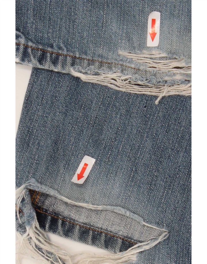 Blugi drepti pentru bărbați Carhartt W36 L32 Bumbac albastru