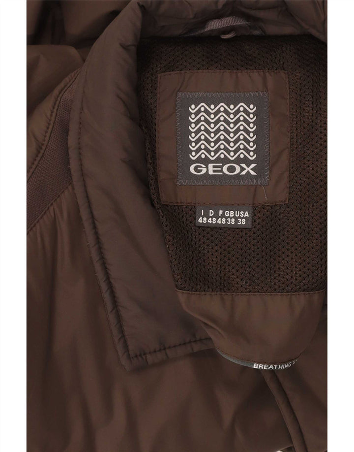 Jachetă căptușită pentru bărbați Geox Regular Fit UK 38 Maro Mediu