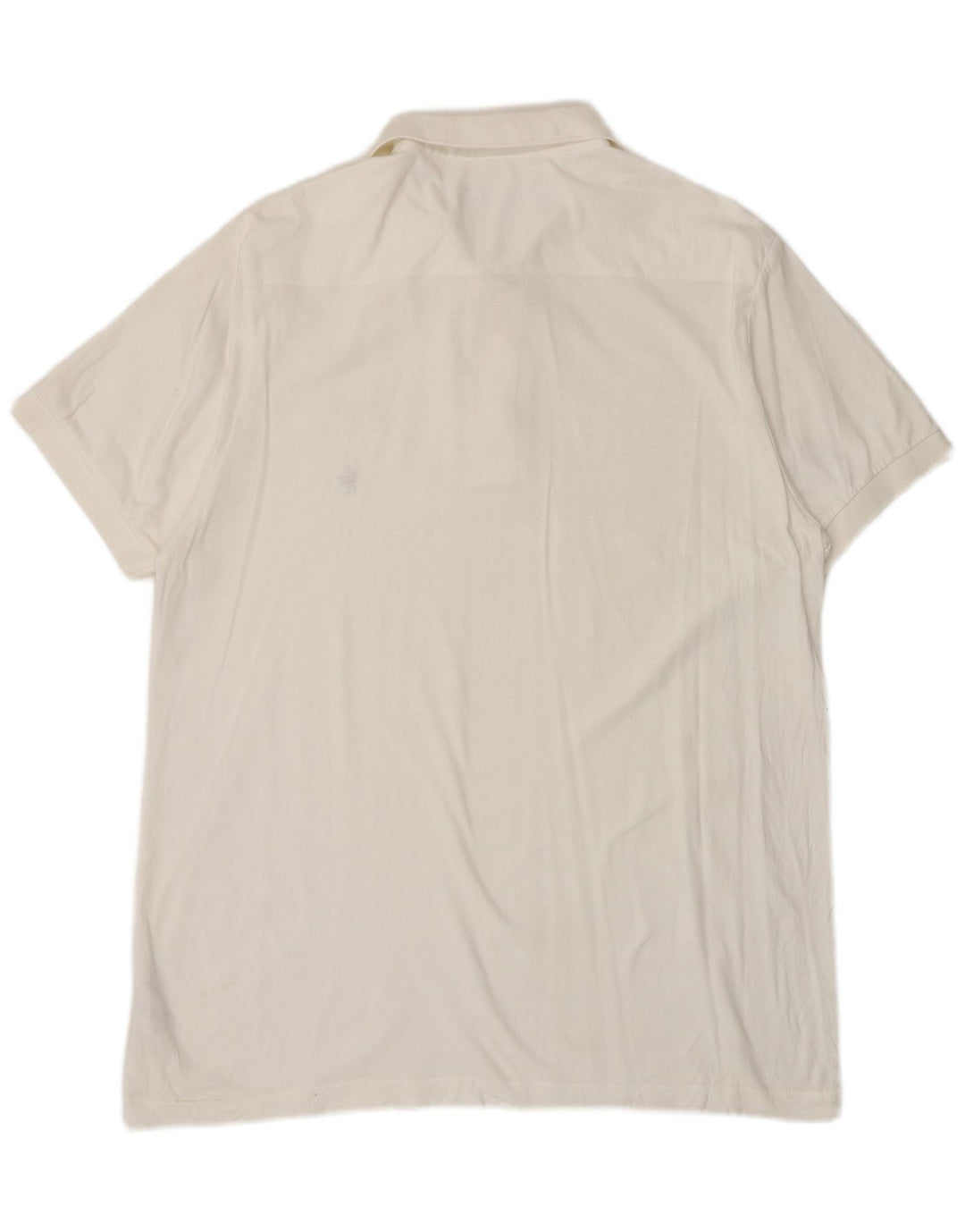 FRENCH CONNECTION Tricou polo pentru bărbați, mare din bumbac alb