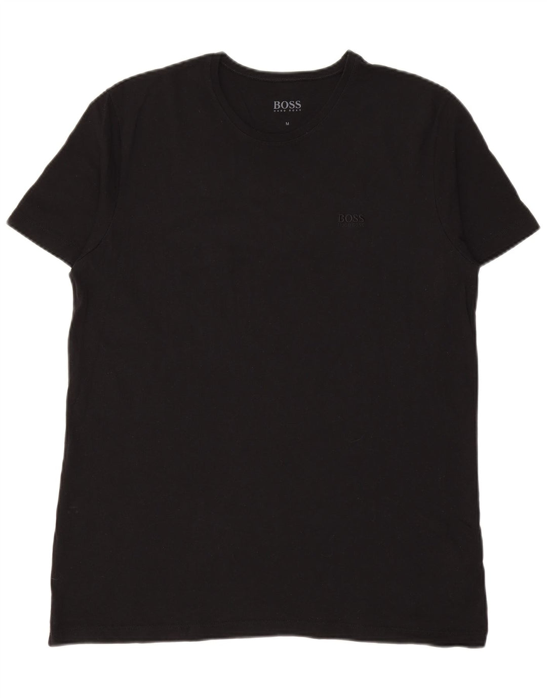 Tricou Bărbați HUGO BOSS Top Mediu Negru Bumbac